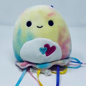 Squishmallow Janet the Jellyfish Hearts on Tummy Valentine Plush Toy